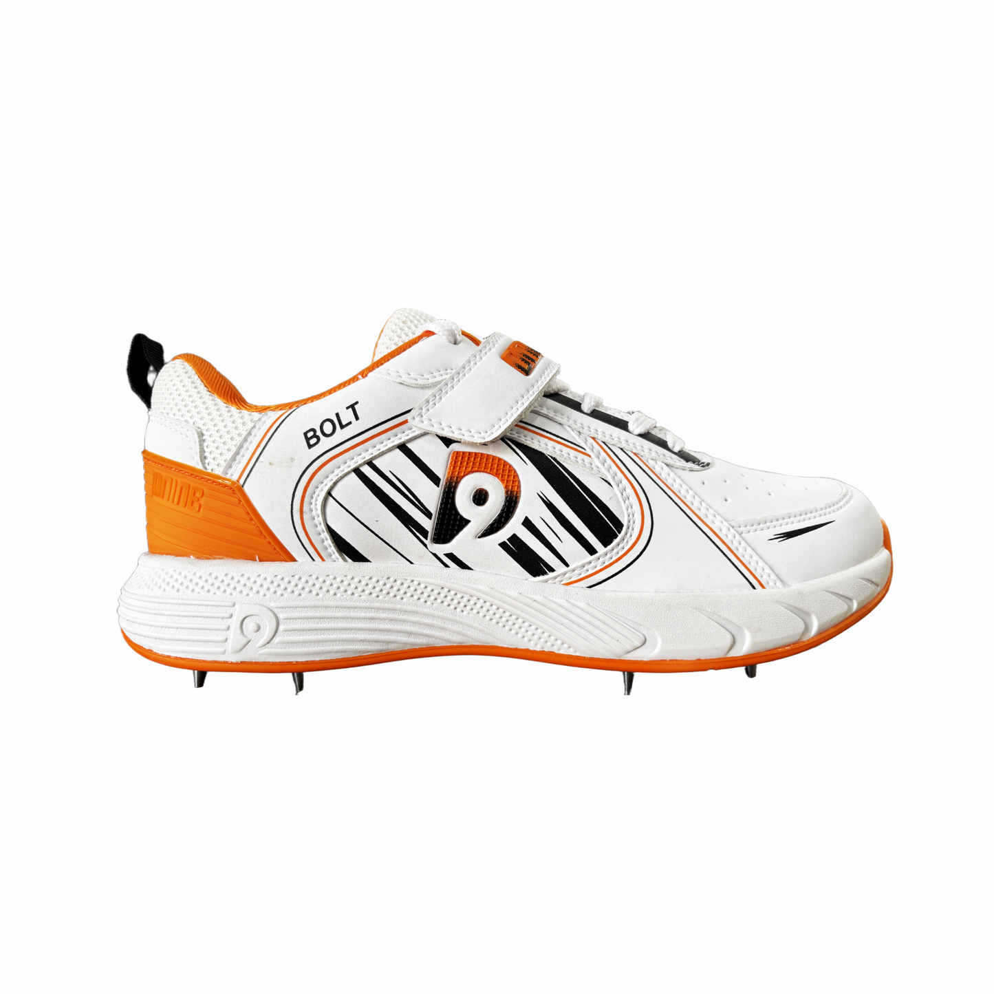 BOLT 1 White and orange sports shoe