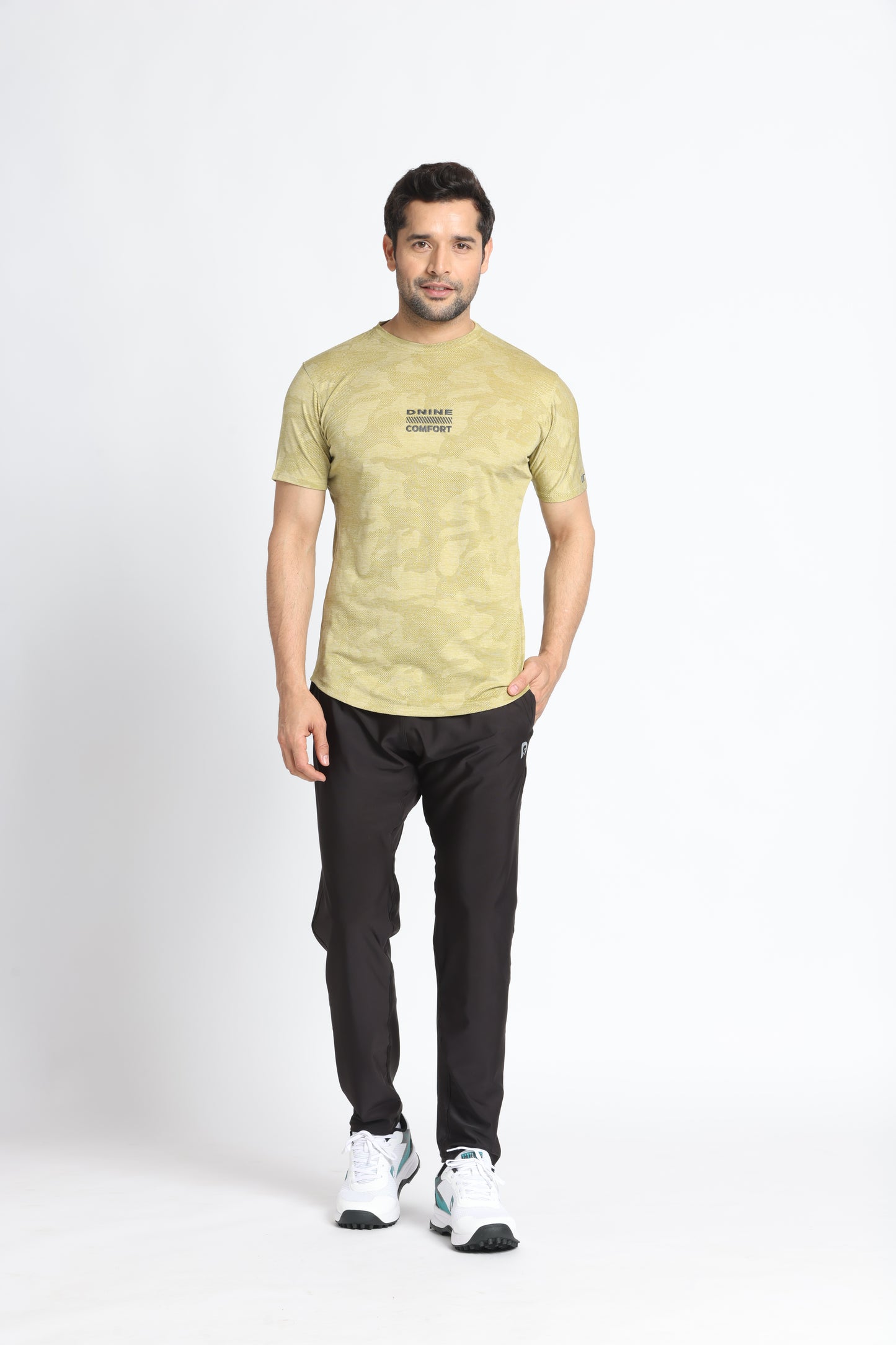Unisex Poly Viscose Lycra Round Neck T-Shirt