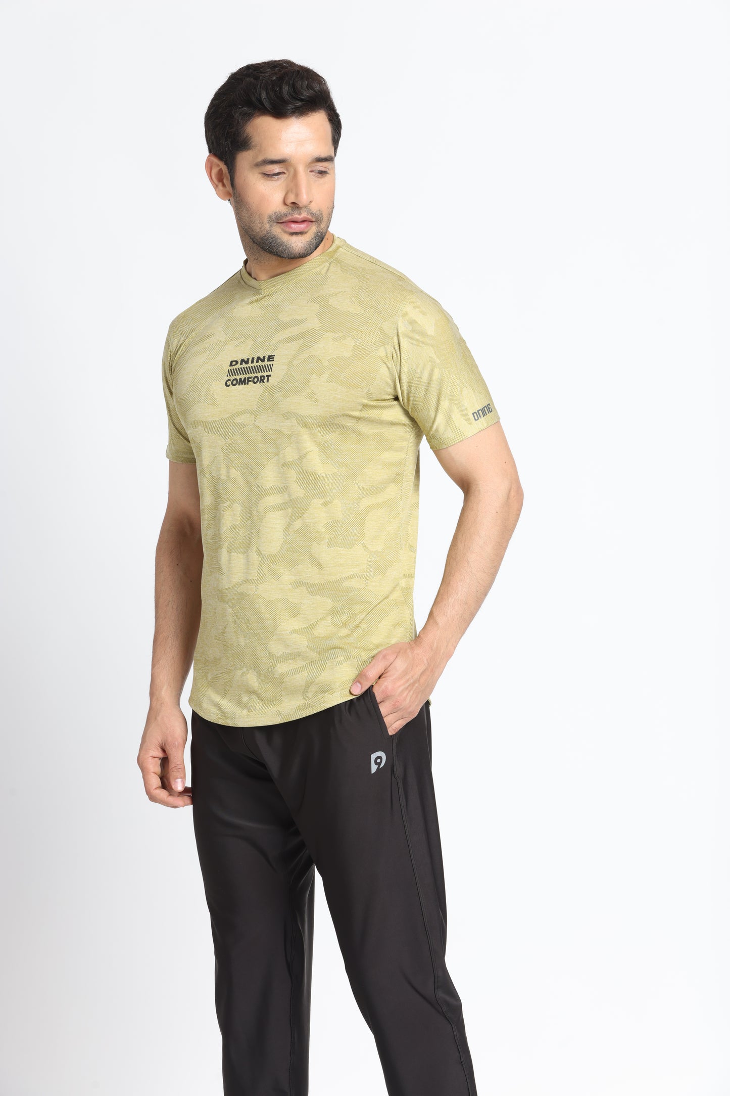 Unisex Poly Viscose Lycra Round Neck T-Shirt