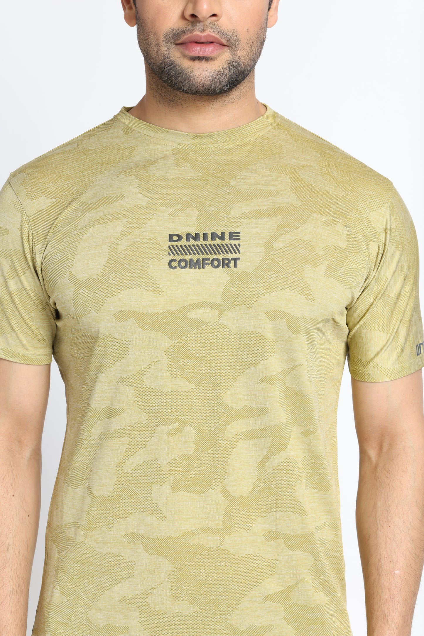 Unisex Poly Viscose Lycra Round Neck T-Shirt