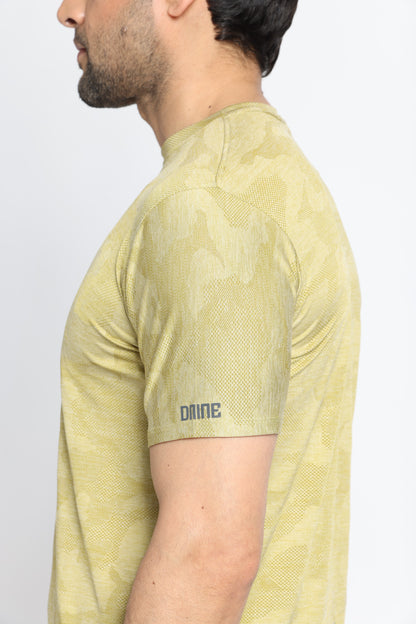 Unisex Poly Viscose Lycra Round Neck T-Shirt