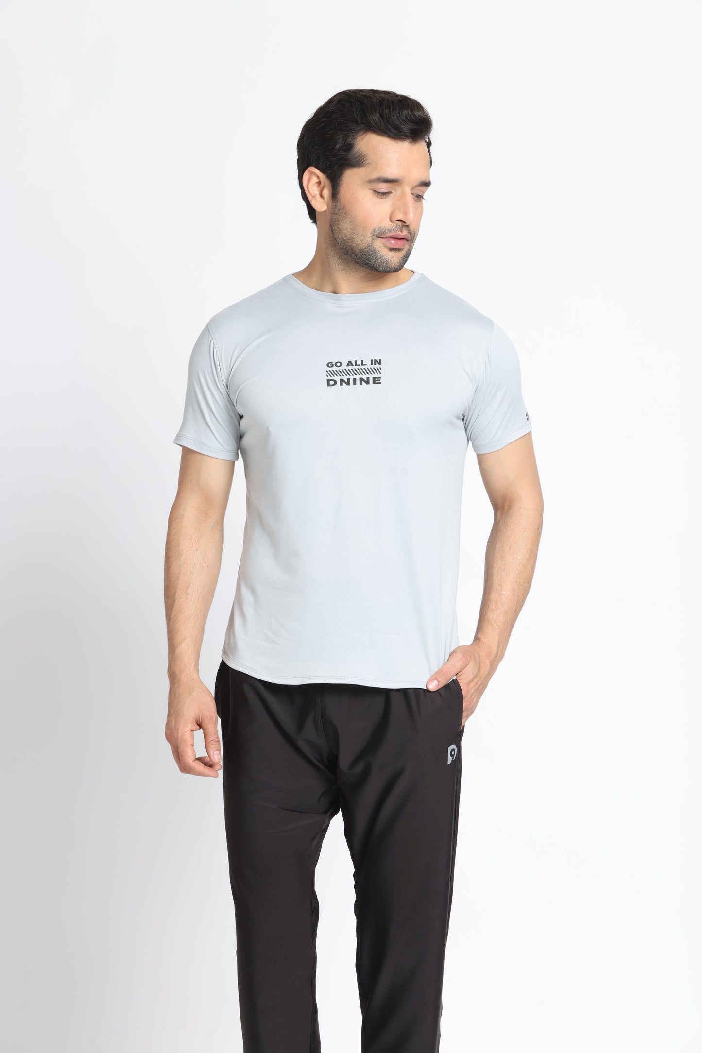 Unisex Poly Viscose Lycra Round Neck T-Shirt