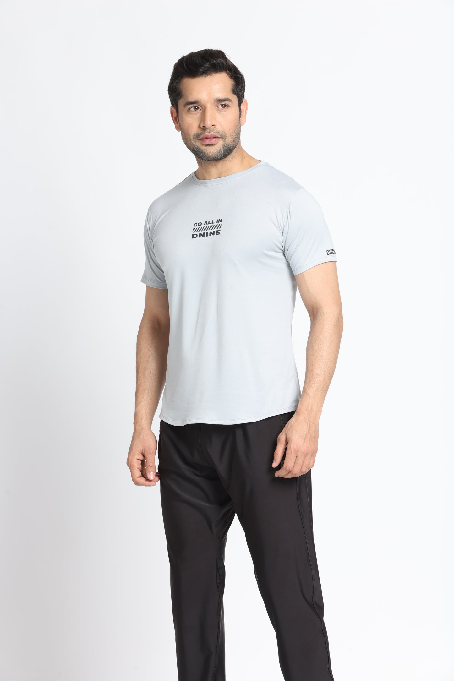 Unisex Poly Viscose Lycra Round Neck T-Shirt