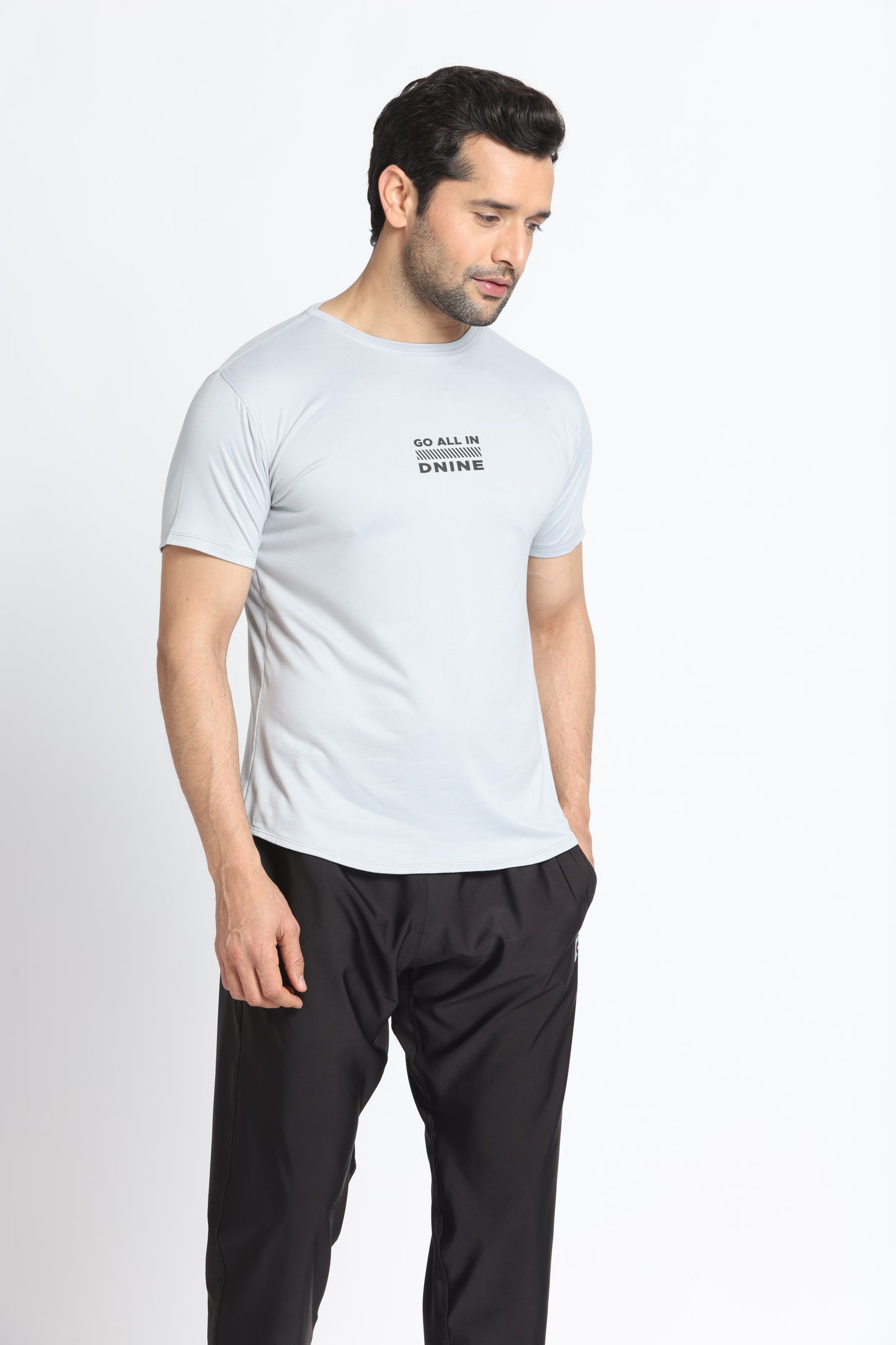Unisex Poly Viscose Lycra Round Neck T-Shirt