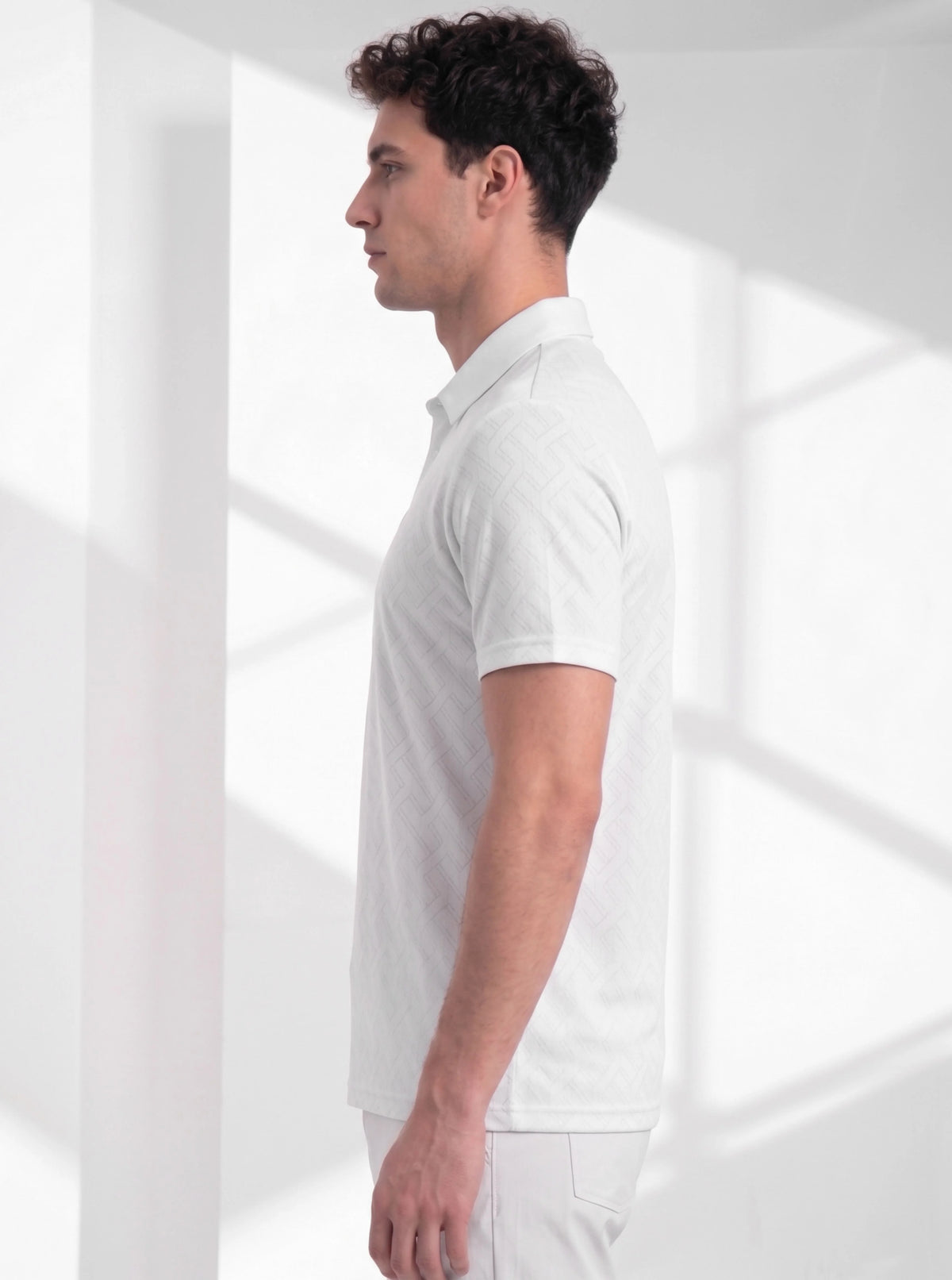 Prime Matrix Polo Men's Performance T-Shirt