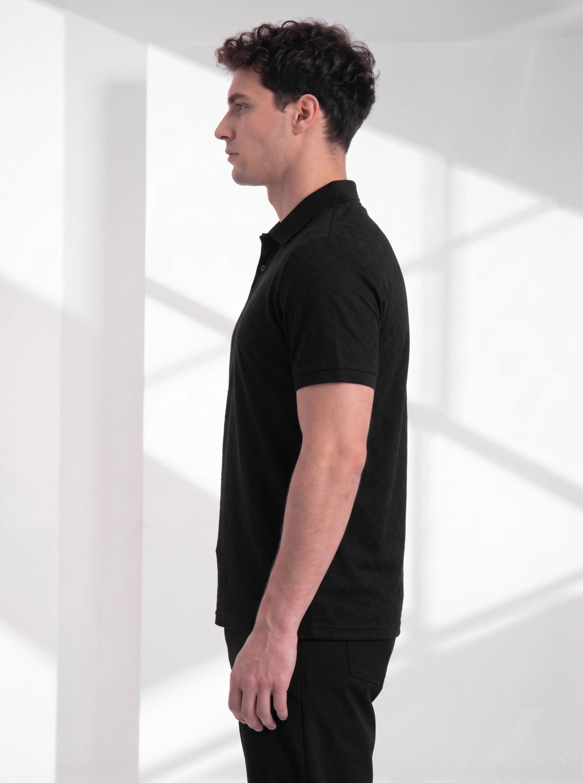 Prime Matrix Polo Men's Performance T-Shirt