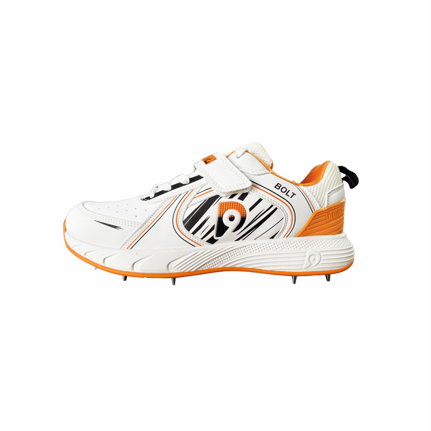 BOLT 1 White and orange sports shoe 01