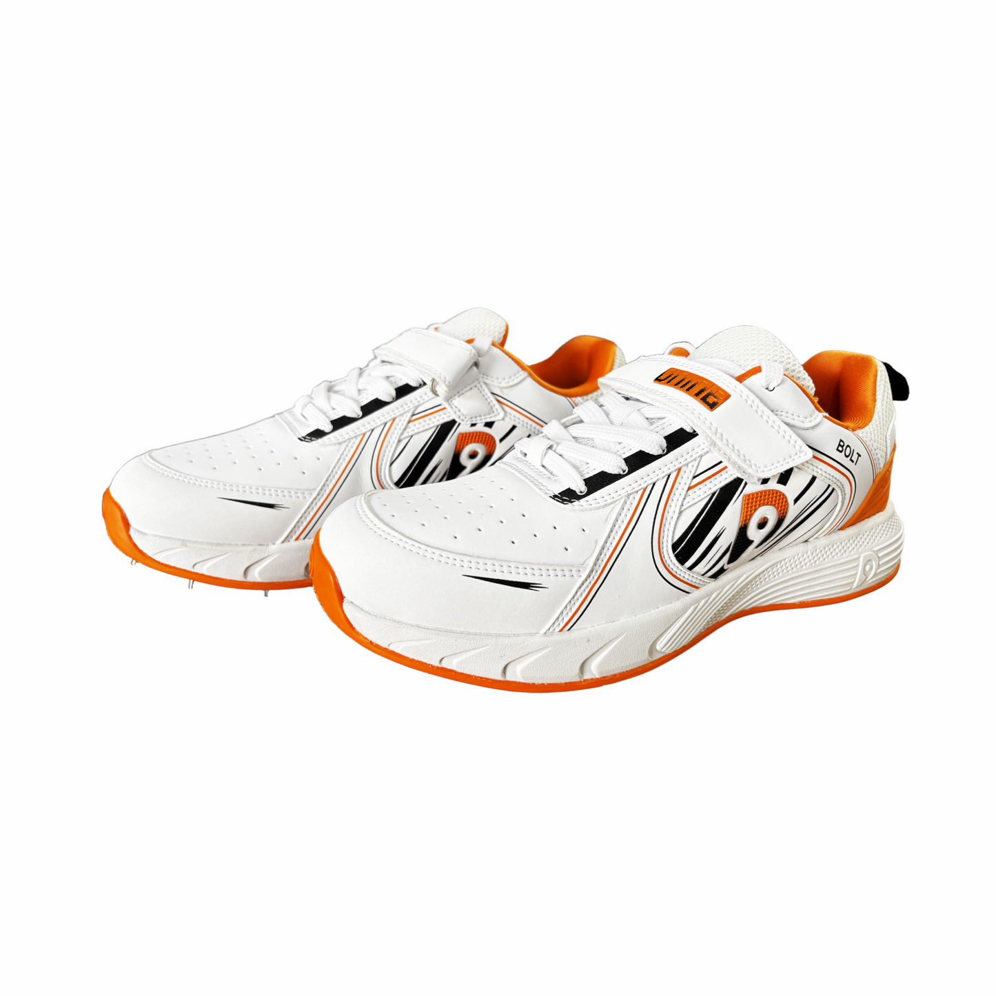 BOLT 1 White and orange sports shoe 2