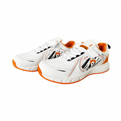 BOLT 1 White and orange sports shoe 2