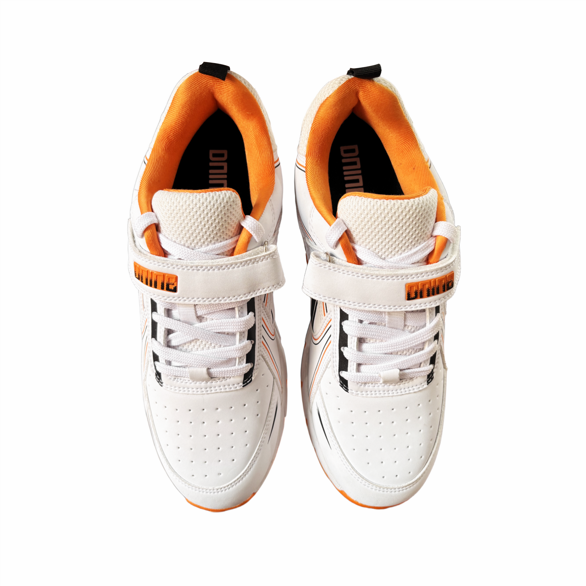 BOLT 1 White and orange sports shoe 3