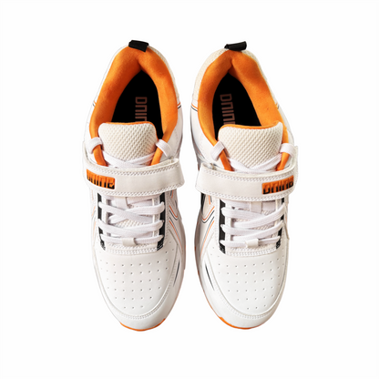 BOLT 1 White and orange sports shoe 3