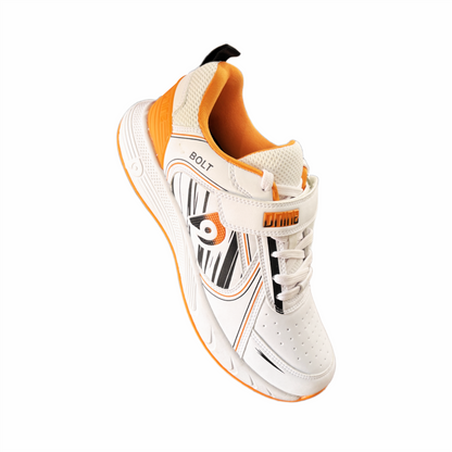 BOLT 1 White and orange sports shoe 4