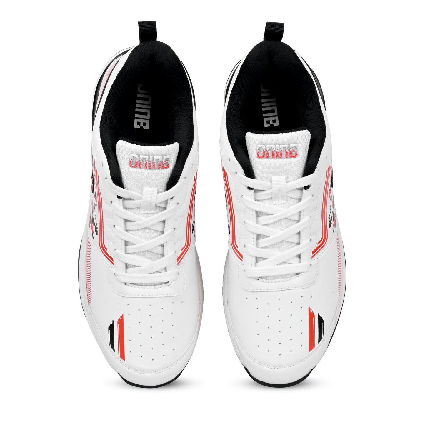DNINE Red and white shoes 03
