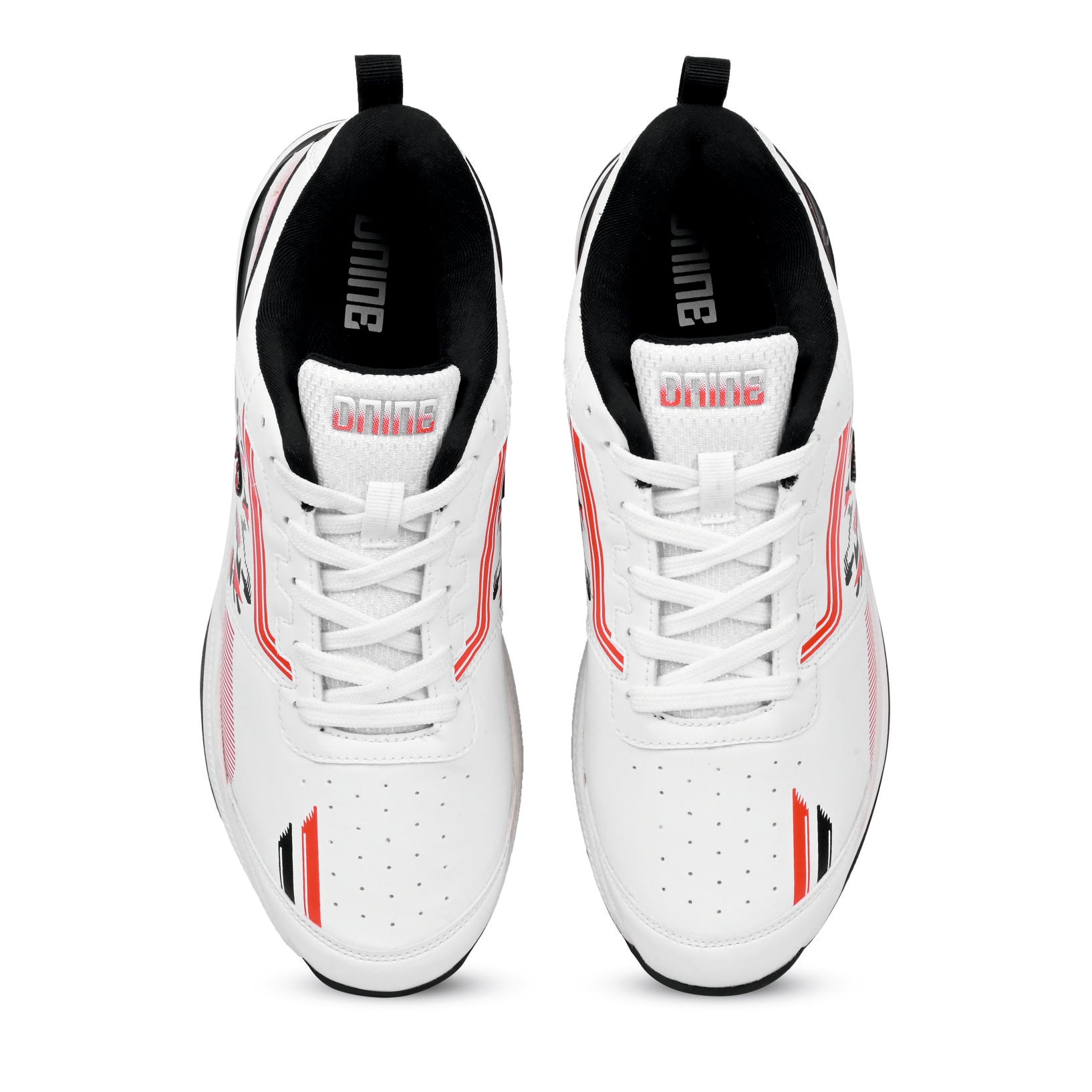 DNINE Red and white shoes 03