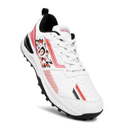 DNINE Red and white shoes06