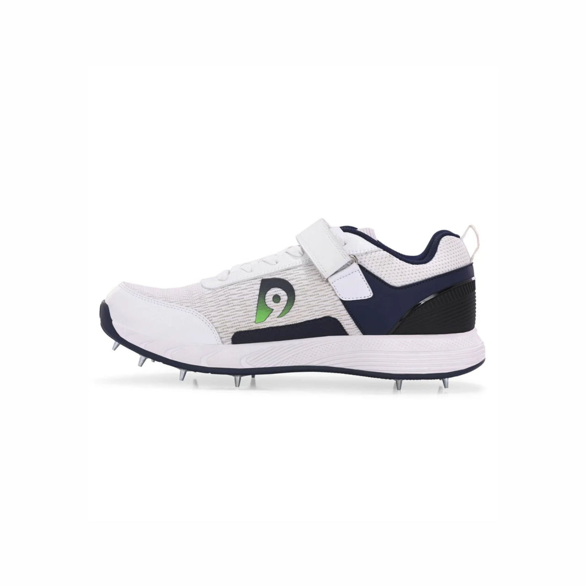 Warrior-2 Bowling Spike Cricket Shoes (With Combo Pack 1 Shoes Bag, 1 Cap and 1 Socks)