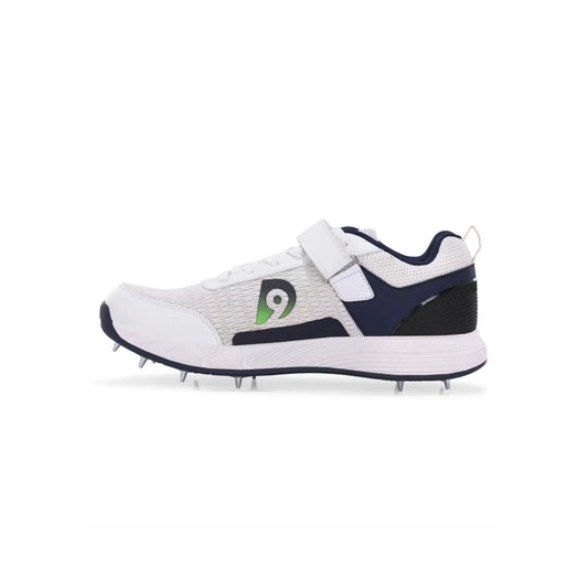 Warrior-2 Bowling Spike Cricket Shoes (With Combo Pack 1 Shoes Bag, 1 Cap and 1 Socks)