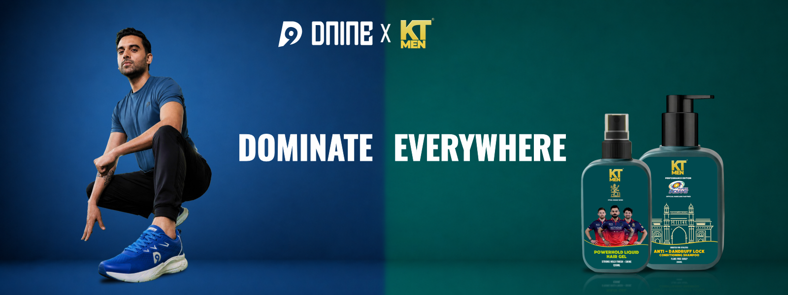 Dnine x KT Men Banner