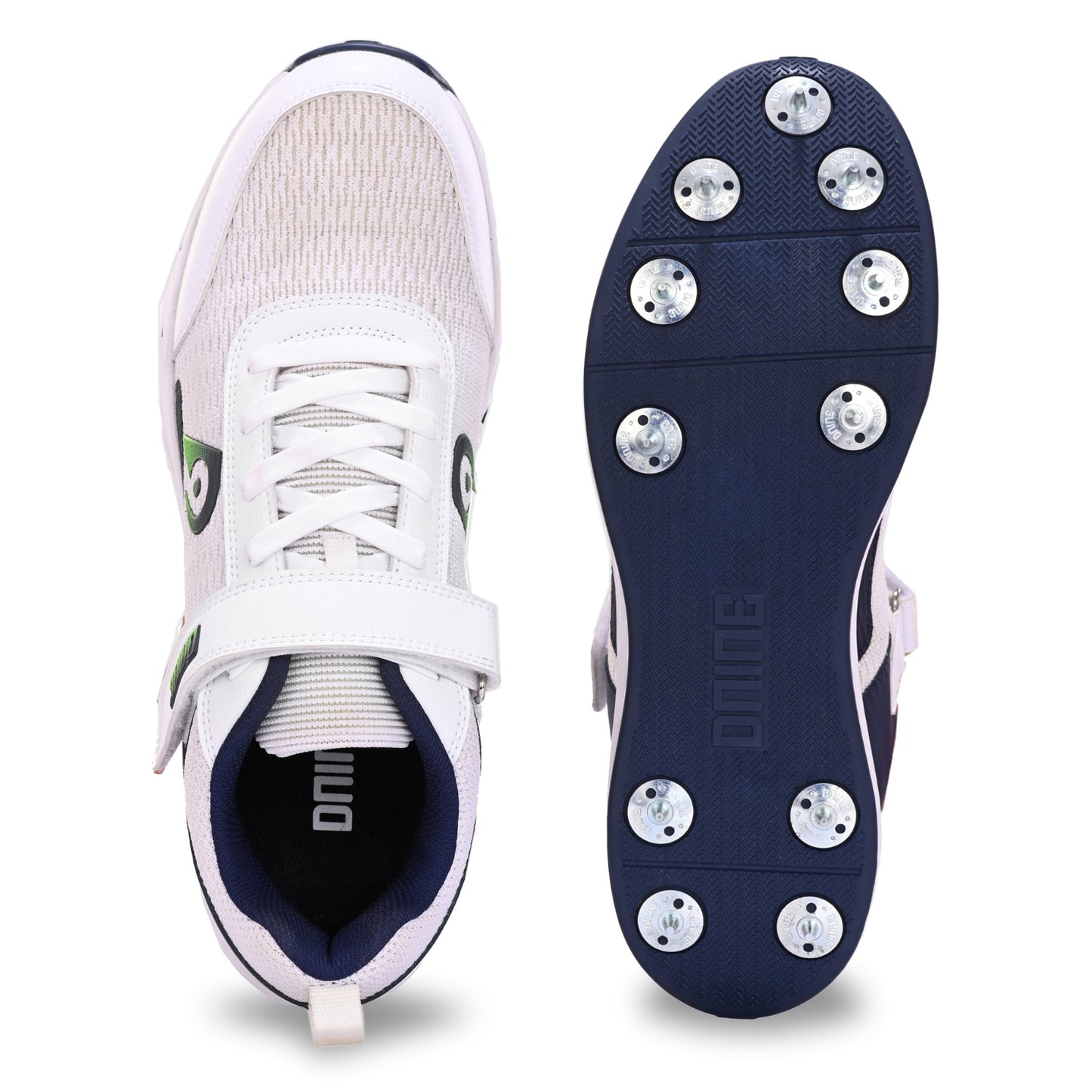Warrior-2 Cricket Shoes (With Combo Pack 1 Shoes Bag, 1 Cap and 1 Socks)