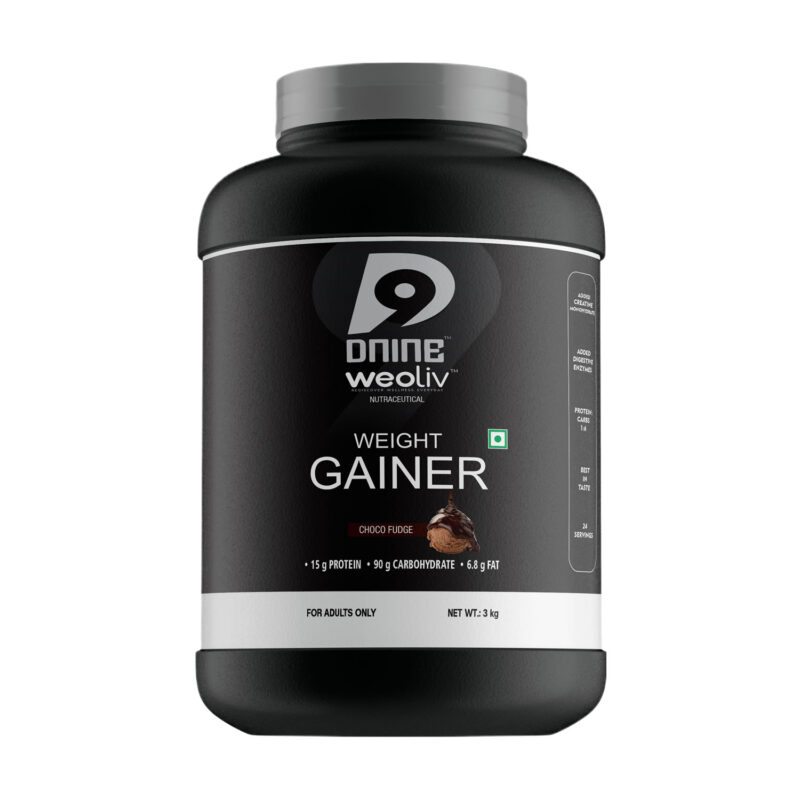 D9 Weoliv Weight Gainer – 15g Whey Protein, 90g Carbohydrate, 5.7g Per Serving